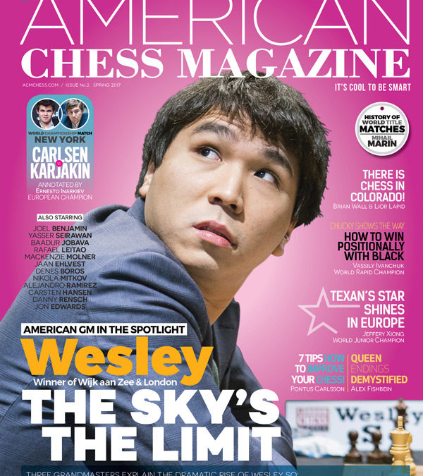 Featured in American Chess Magazine!